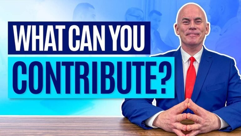contribute to the company