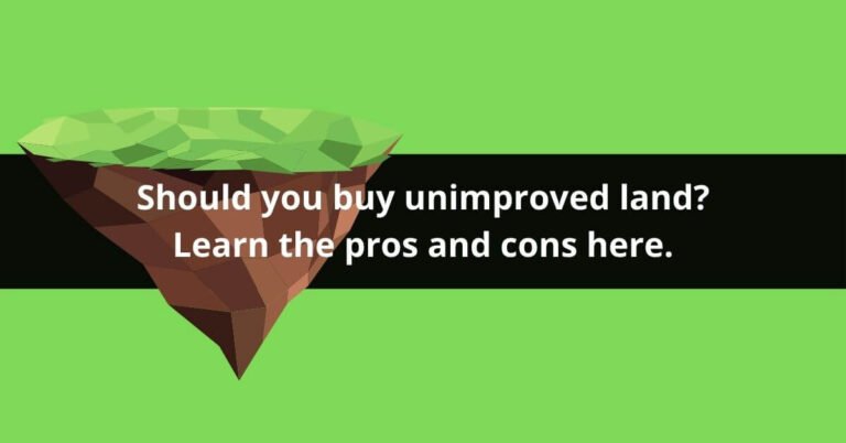 unimproved land